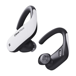 Behind-the-ear design Olive max hearing aids